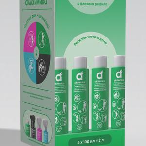 Универсальное средство. 4 рефила
&#34;Универсальное моющее средство для удаления загрязнений с любых водостойких поверхностей.                                                                                                                                                                        - для очищения материалов, включая пластик, металл, керамику и стекло                                         - для ламината, линолеума, ПВХ, пробковых полов, все видов паркета и паркетных досок.
&#34;