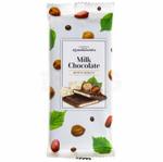 Шоколад Milk Chocolate nutmix nougat молочный с ореховой нугой, 80г