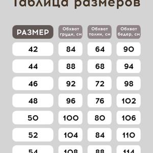 Размерная сетка