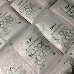 Фасовочные мешки 18х27 вес пачки 0.340 грамм, в мешке 10 пачек