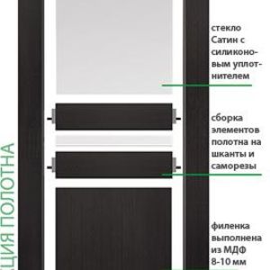 Купить дверь Титан-3 ДГ Дуб RAL 9010 с доставкой и установкой недорого в Москве