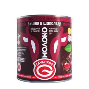 Молоко сгущённое с сахаром, какао и ароматом черри-бренди «Вишня в шоколаде» м.д.ж. 7,5%
Натуральный десерт из нормализованного молока, сахара и какао с ароматом вишневого бренди. Обладает ярким сливочно-шоколадным вкусом с ягодными нотками, умеренно вязкой консистенцией. Идеален для ароматизации мороженого, напитков, мастики, выпечки. Подходит для пропитки коржей и приготовления кремов.