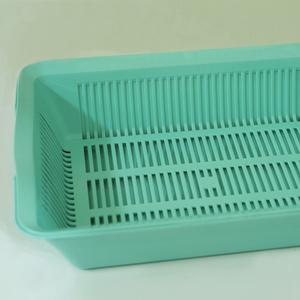 Туалет для кошек VITARUS с сеткой глубокий