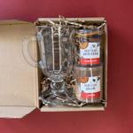 Подарочный набор специй для глинтвейна, специи для кофе, стакан Idea Gift 1с2г