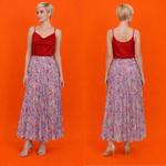 Цветочная Шифоновая Макси-Юбка Ethereal Bloom