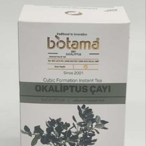 BIOTAMA / 170гр / Чай травяной в кубиках Эвкалиптовый (Okaliptus) / 16шт в коробке