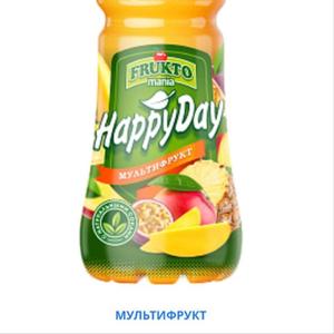 Безалкогольный напиток Happy Day Fruktomania 0,5 л