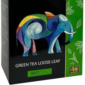 чай зеленый цейлонский байховый крупнолистовой Jessia 100гр. GREEN TEA страна происх. Шри-Ланка