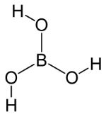 Борная кислота CAS: 10043-35-3