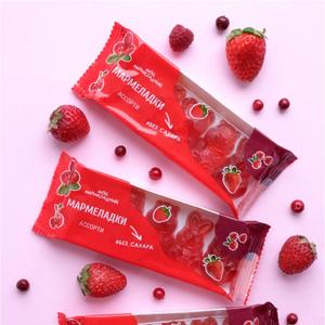 Мармеладки ассорти ягодные (без сахара)