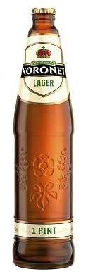 Пиво светлое Koronet lager пастер  4,6%  0.568л ст/б
