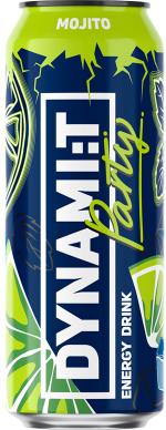 Напиток б/а газ энергетический Dynami:t mojito energy drink ж/б 0,45л
