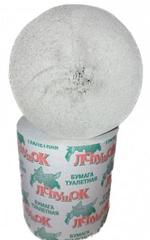 Туалетная бумага Лопушок без втулки