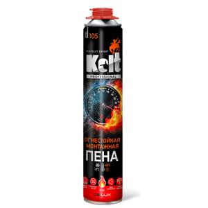 Профессиональная монтажная пена KOLT B1 огнестойкая всесезонная