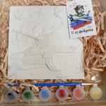 Барельеф танк