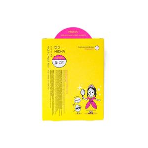 Увлажняющая маска с рисовым молоком придающая сияние кожи MIDHA Rice Milk Mask Hydro Glowing 5*23 ml