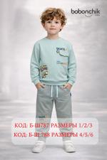 Костюм спортивный детский кофта и брюки Б-Ш787