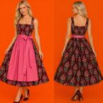 Хлопковое платье Rose Bloom Couture