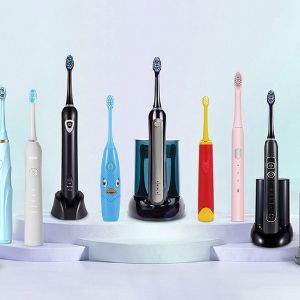 Различные типы электрических зубных щеток