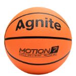 Мяч баскетбольный Agnite Rubber Basketball (Motion Series) р.№7 (022) оранжевый F1103