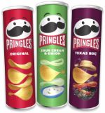 Чипсы Pringles 165 грамм оптом от фуры из Европы