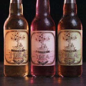 Премиальная линейка "IDEA" - элегантный полусухой, сладкий и новый, максимально сухой и освежающий - "Брют"