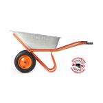 Тачка строительная усиленная MASTERADO двухколесная, 110 л ТСУ-2 CW2