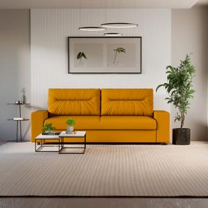 Габаритные размеры: 2100х960х800 (мм).
Размер спального места: 1900х1500 (мм).
Высота посадочного места: 480 (мм).
Глубина посадочного места: 570 (мм).
Механизм трансформации: «Тик-Так» с ножкой.
В основании пружина «Змейка».
Каркас: ДСП, ДВП, фанера, брус из древесины сосны
Наполнитель: листовой ППУ.
Наполнитель подушек: крошка ППУ.
1900 Бельевой ящик: ЛДСП, ЛДВП