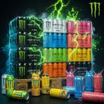 Энергетический напиток Monster Energy 0,5л ж/б в ассортиенте