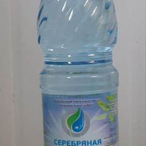 Вода природная питьевая негазированная первой категории 0,5 литров &#34;Серебряная Благодать&#34;