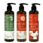 Парфюмированный увлажняющий гель для душа PRIVIA Green Bear, Shea Butter, Lemon