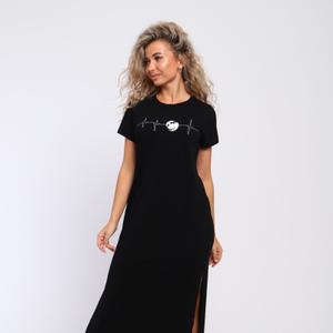 платье, ткань кулирка с лайкрой 95% хлопок 5% лайкры, пл.200гр