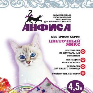 Силикагелевый наполнитель цветочный микс. Силикагелевый наполнитель премиум класса с запахом цветочного букета цвета микс высокого качества позволяющий менять горшок 1 раз в месяц