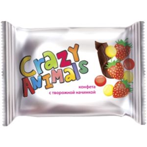 Творожный десерт в форме конфеты! 

Эксклюзивная детская линейка с начинкой из творога с добавлением фруктовой карамели. Не имеет аналогов на рынке!
Более полезная творожная начинка обеспечивает организм кальцием, необходимым для роста и развития!
Необычные конфеты в виде забавных зверят порадуют и детей, и взрослых. В каждом вкусе присутствуют все 8 форм!