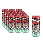 Энергетик "ХОТКЭТ со вкусом ГРАНАТ МАЛИНА" "HOTCAT POMEGRANATE RASPBERRY"