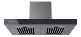 602 INOX SMART T-SHAPE	"Мощность: 190 Вт 
Диаметр дымохода: 120 мм
Максимальный уровень шума: 63 дб
Максимальный поток воздуха: 800 м3/ч
Тип управления; Электрический
Тип освещения: Светодиодные лампы (LED) 2 х 1 В 
Металлический жироулавливающий фильтр, пригодный для мытья, как в посудомоечной машине, так и вручную 
Напряжение: 220-240 В
Частота: 50 Гц "