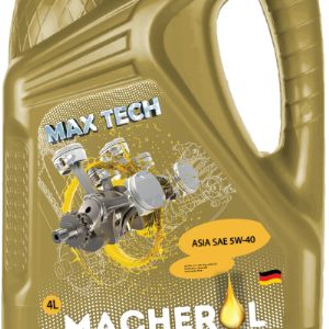 MACHEROL MAX-TECH 5W30 API SN ACEA C3 BMW Longlife-04 | Fiat 9.55535-S3 | MB 229.31 | MB 229.51 Porsche C30 | VW 504 00/507 00
Description : MAX-TECH FS Unit 5W-30 is a synthetic, low-friction engine oil for car gasoline and diesel engines with and without turbocharging and direct injection. MAX-TECH FS Unit 5W-30 is characterized by minimizing fuel consumption, offers excellent oil supply during cold starts and ensures high wear and corrosion protection.
Application: MAX-TECH FS Unit 5W-30 is ideal for energy-saving year-round use in all modern car petrol and diesel engines. MAX-TECH FS Unit 5W-30 extends the life of diesel particulate filters. The operating instructions of the vehicle and engine manufacturers must be observed.