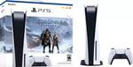 Sony PlayStation 5 PS5 Disc Edition Console +God of War Ragnarök Game Bundle