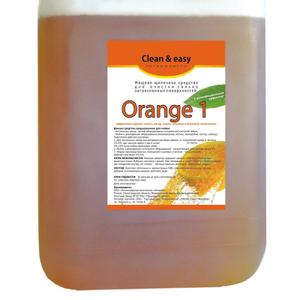 ORANGE 1   Мощное щелочное средство для очистки сильно загрязненных поверхностей. Концентрат.
Рабочий раствор: 2%-5%
Предназначено для мытья коптильных камер, грилей и др. оборудования. Эффективно удаляет копоть, нагар, смолы, жировые и белковые загрязнения.
