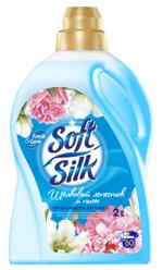 Кондиционер для белья Soft Silk "Шёлковый лепесток и пион", 2 л