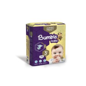 Bumble Baby Jumbo Packet NO:3 (4-9кг) 70шт
