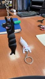 Брелок живой котик