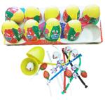 Пластиковое яйцо с карамелью и игрушкой "Забавный Кролик" 8*10*28г