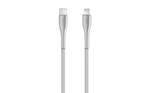 Кабель Olmio STYLE, Type-C — Lightning, USB2.0, 1.2м, белый 041671