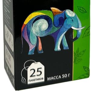 чай зеленый цейлонский байховый мелкий пакетированный Jessia 25 пак. по 2 гр GREEN TEA   страна происх. Шри-Ланка