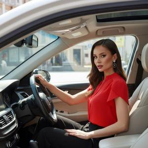 Блузка красная с воротником-стойка от бренда SelenaSonata. Модель свободного силуэта, выполнена из блузочного полотна. По переду V-образный разрез, переходящий в имитацию планки. Рукава втачные, короткие. Блуза без застёжки. Стильное решение для Вашего гардероба. Рекомендована бережная стирка при 30 градусах.