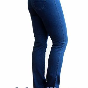 MS6115--Прямые синие джинсы ЛЕТО (46-58) размер. Высокая посадка. С широкой резинкой в поясе. РАЗМЕРНЫЙ РЯД / РОСТ: 11 13 15 17 19 21 23 /110 см