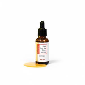 IKASIA Vita C Pure Real Serum, 30 мл

Сияние, упругость и свежесть из глубин кожи
Сила чистого витамина C для прозрачной, бодрящей кожи

Это высококонцентрированная сыворотка с чистым витамином C, которая помогает осветлить тусклый тон кожи и подарить ей сияние и свежесть.