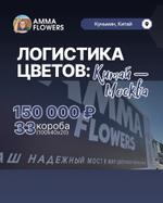 Доставка цветов и скоропорта из Китая "под ключ" (от 1 паллеты)
