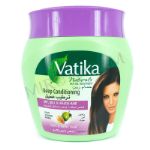 Маска для волос Vatika — Олива, Миндаль, Хна (для сухих волос) 500гр